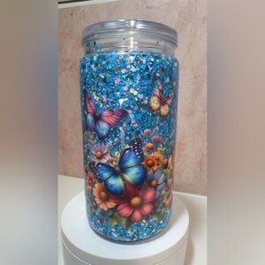 snowglobe cup (acrylic)